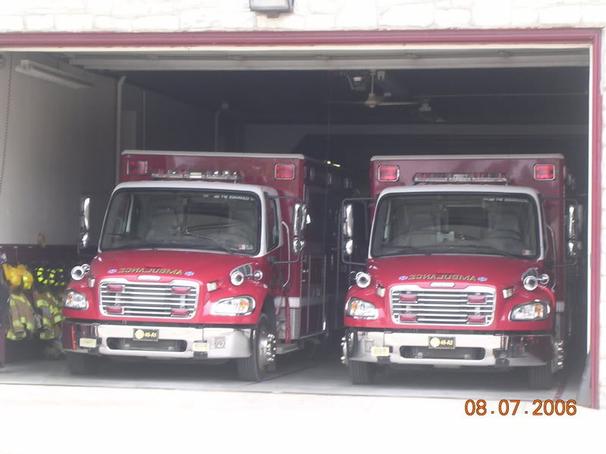 Old Ambulances In Quarters