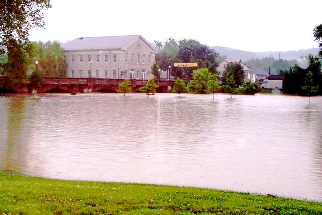 Flooding in Downingtown Borough 2006