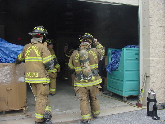 Bathroom Fire on Trestle Place