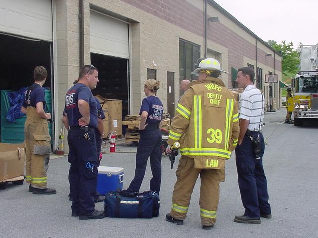 Bathroom Fire on Trestle Place