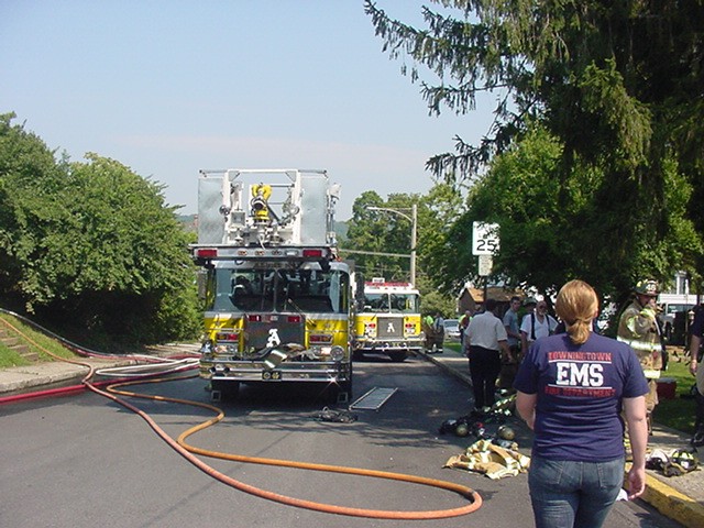 3 Alarm House Fire-Highland Ave 