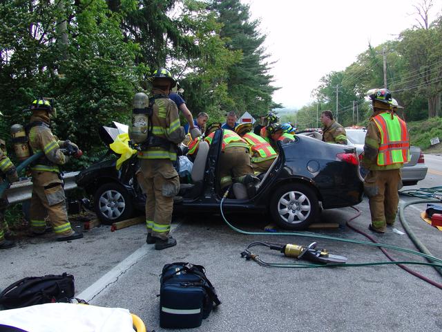 Accident w/ Entrapment and Fire, Rt.113 May 2009