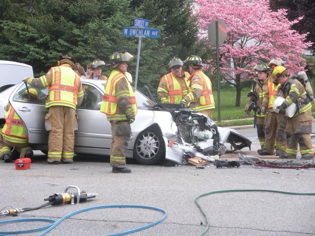 Accident w/ entrapment on Rt.113 May 2009