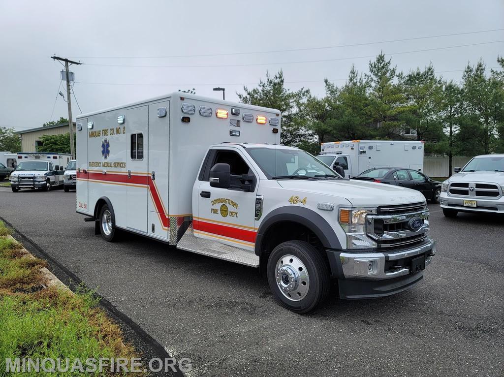 New Ambulance 46 4 Coming Soon Minquas Fire Company No 2